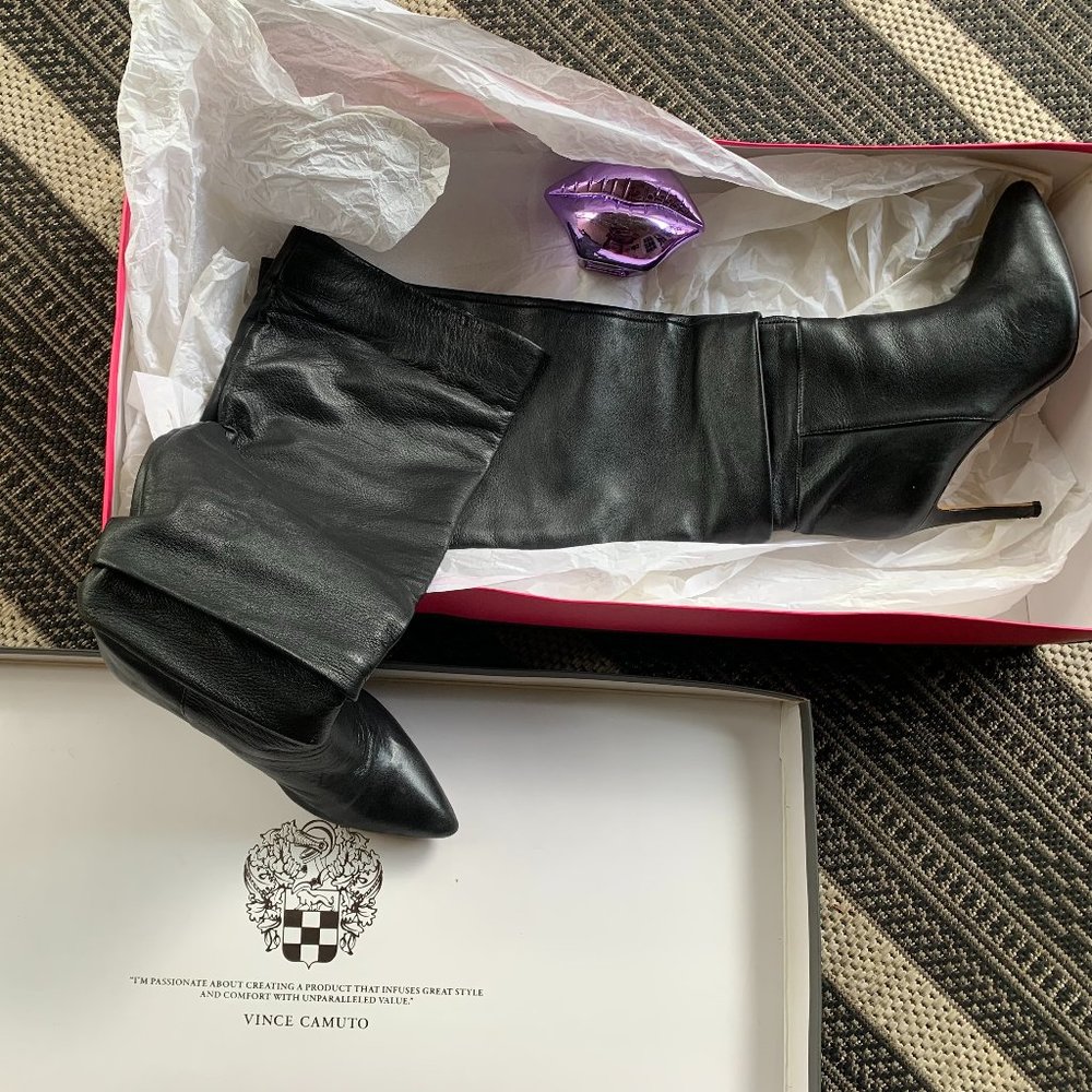 Vince Camuto tall lambskin boot